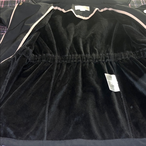 Michael Kors Black Jacket with Gold Zippers Size M - Picture 7 of 9